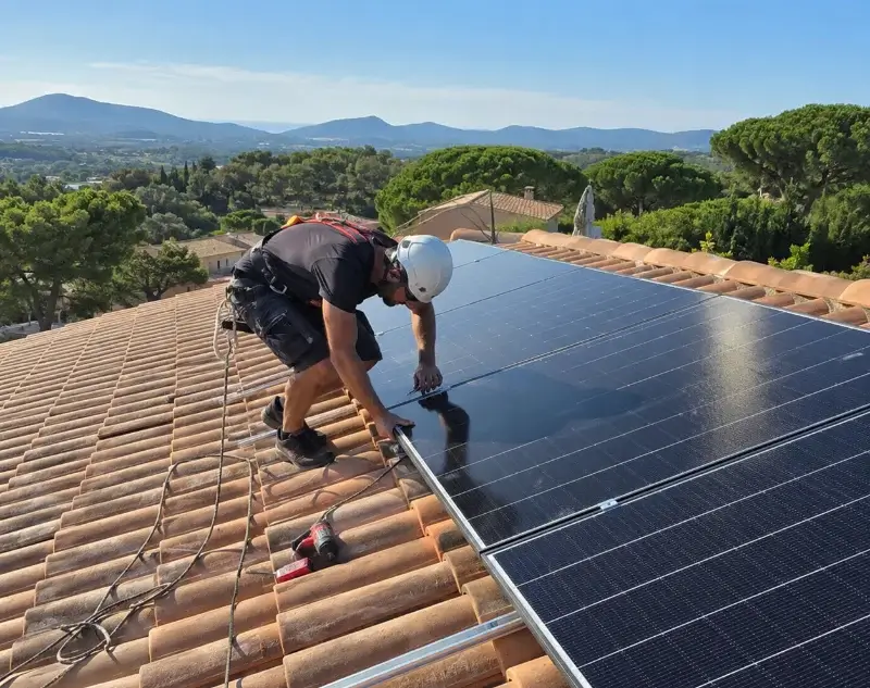 Installateur panneaux solaires Bourg — pose photovoltaïque sur toiture