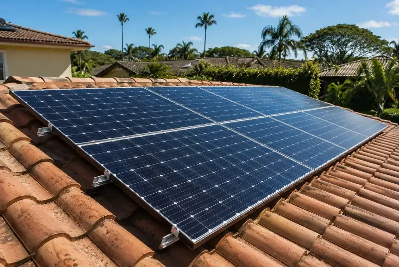 Installation de panneaux solaires à Bourg